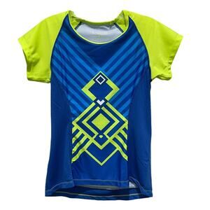 Moxie contour color block tee jersey size small